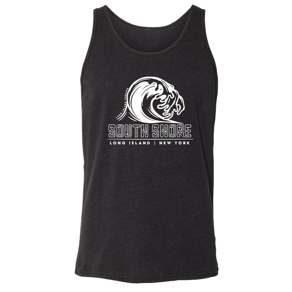 South Shore Long Island Tank Top (Heather Black) – Long Island Threads