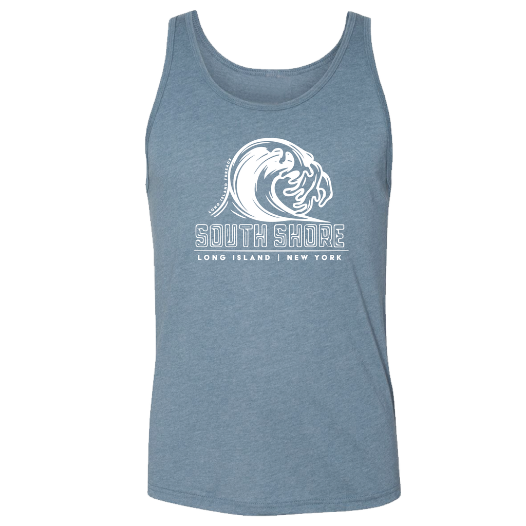 South Shore Long Island Tank Top (Heather Slate) – Long Island Threads