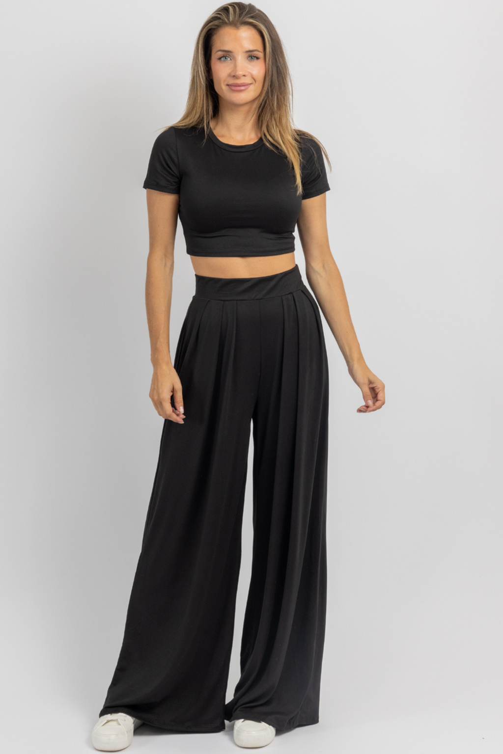 Resort Ready 2 Piece Palazzo Pant Set