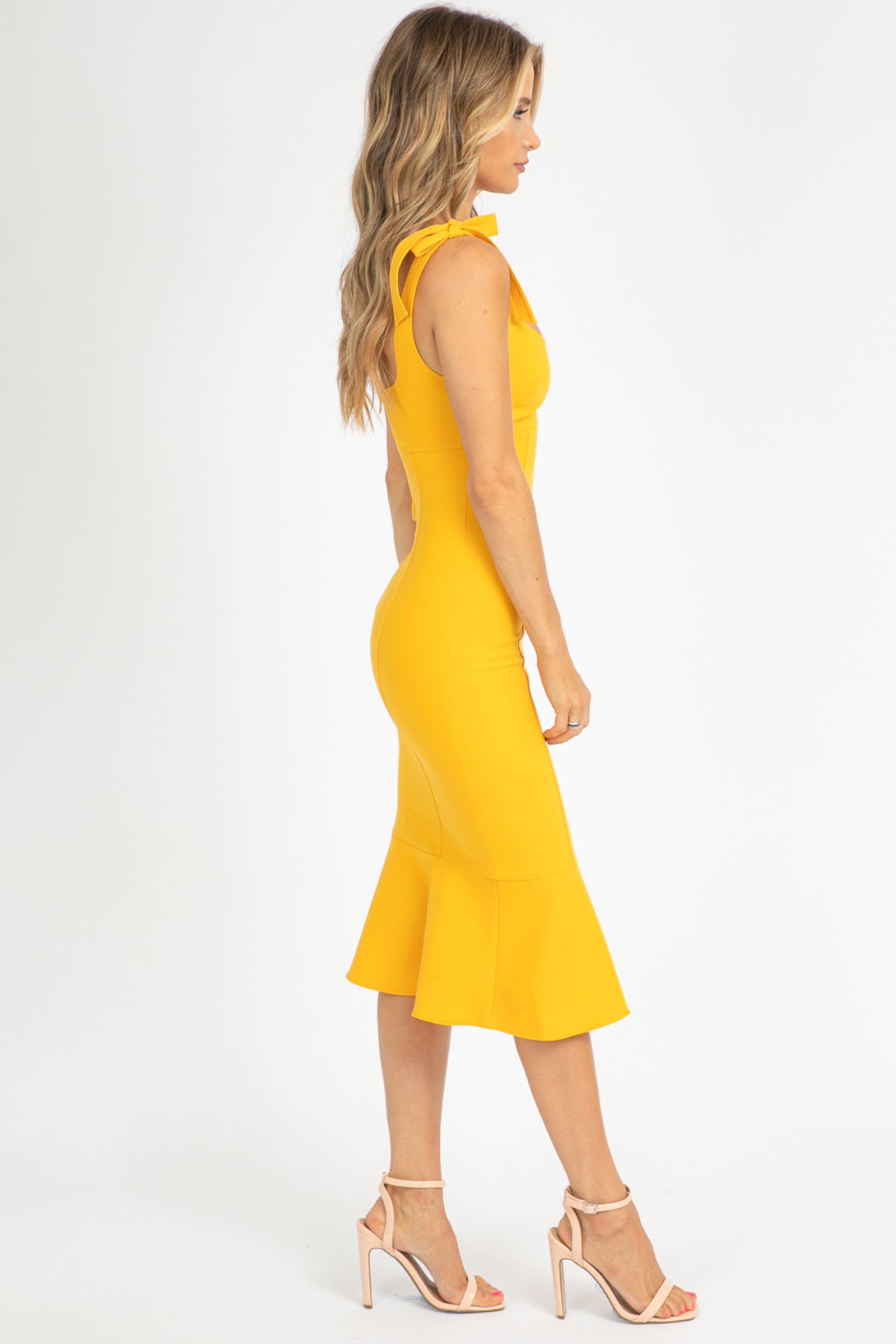 yellow likely dress