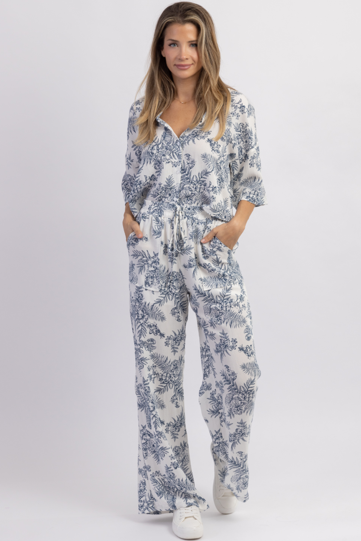 PLAYA PRINT PANT SET – L'ABEYE