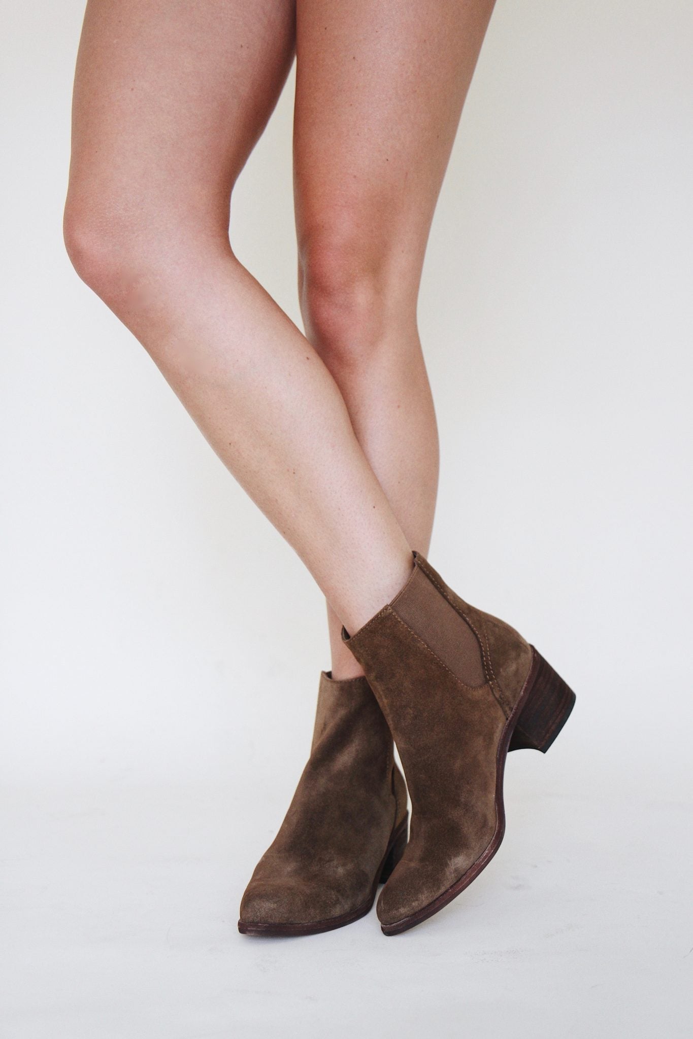 Brown Suede Colbey Boots by Dolce Vita 