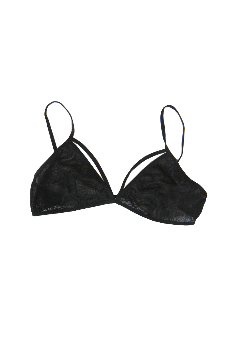 cheap black bralette