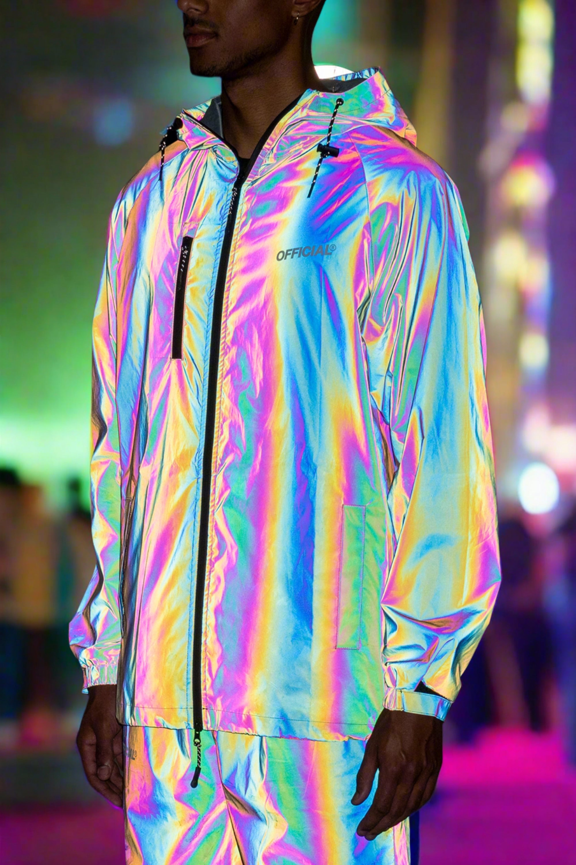 Rainbow Reflective Jacket - The Official Brand product image