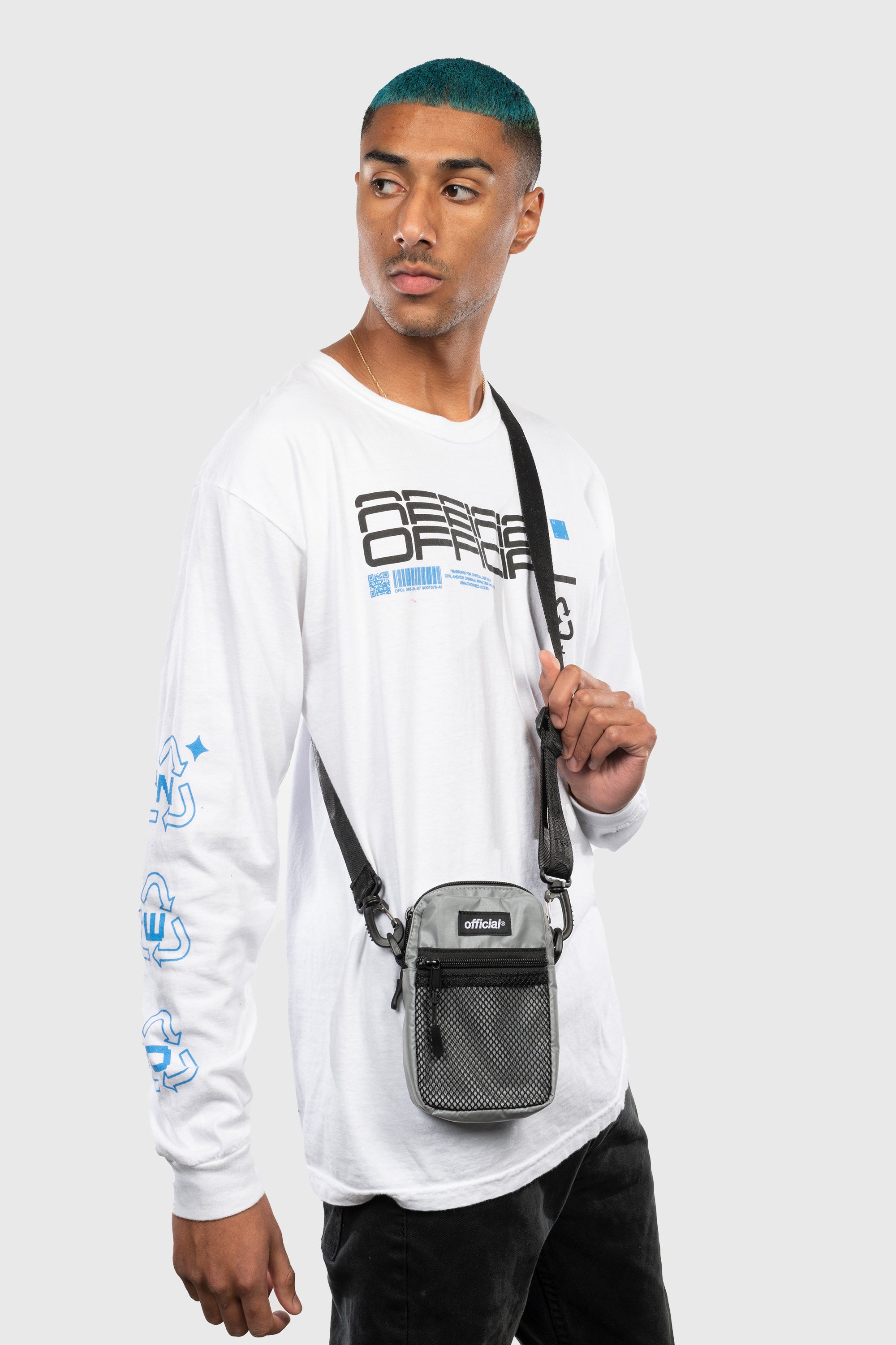 Essential EDC Shoulder Bag (Reflective Silver) - The Official Brand