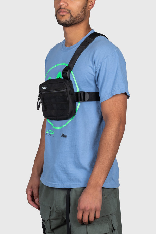 Essential Tri-Strap Chest Bag (Black) - The Official Brand