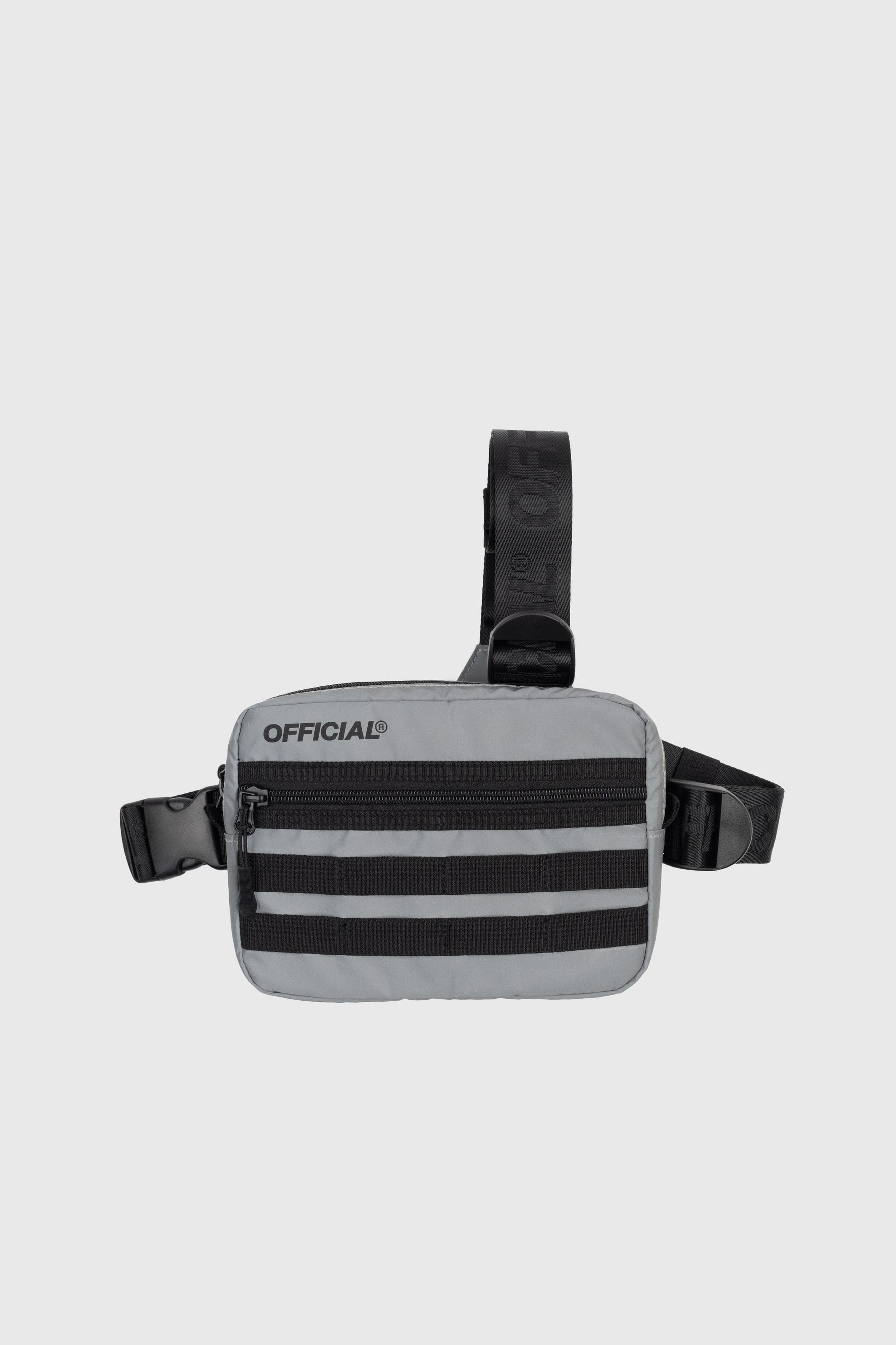 Rainbow Reflective Tri-Strap Chest Bag - The Official Brand