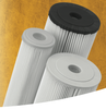 ECP cellulose plisseret polyester sediment filter