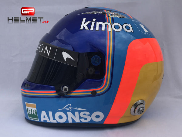 Fernando Alonso 2018 Replica Helmet / Mc Laren F1 – GPHelmet