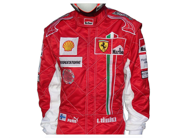 Kimi Raikkonen 2008 Racing Suit / Ferrari F1 – GPHelmet