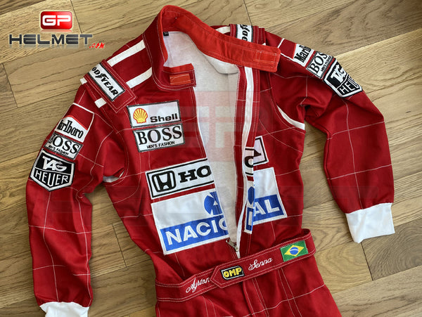 Ayrton Senna 1991 racing suit Replica / Team Mc Laren F1 – GPHelmet