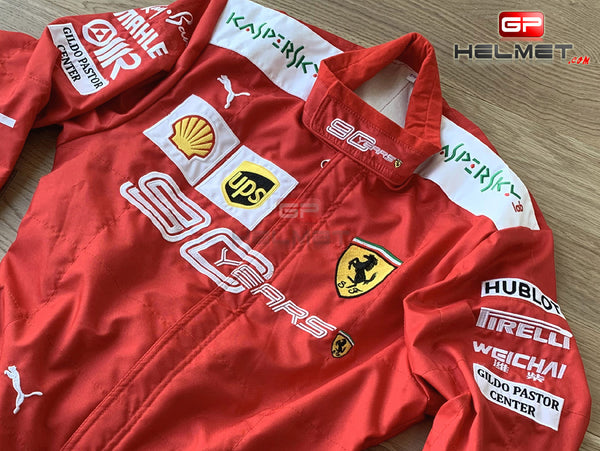 Leclerc 2019 Scuderia Ferrari 90 Years Racing Suit / Ferrari F1 – GPHelmet