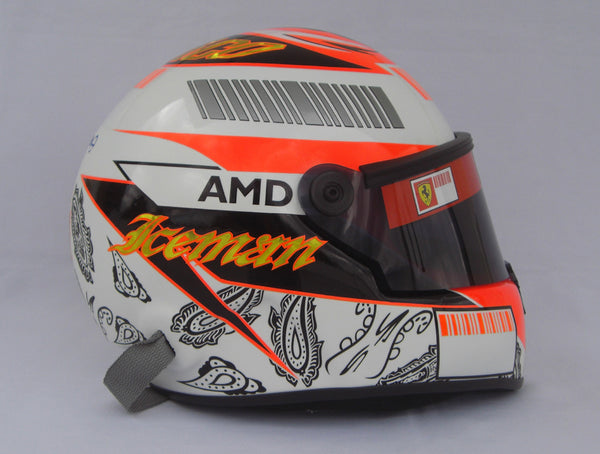 Kimi Raikkonen 2008 MONACO GP Replica Helmet / Ferrari F1 – GPHelmet