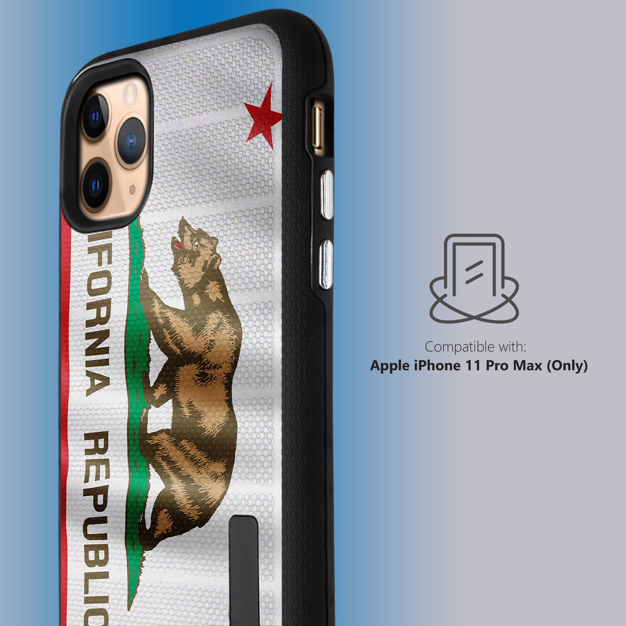 Case For [iPhone 11 Pro Max (6.4")][GRIP TACTICAL SET1] Dual Layer