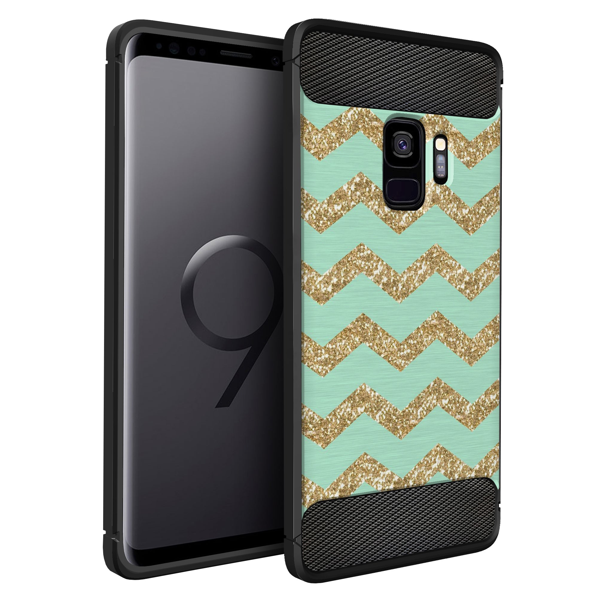 Case for (Galaxy S9+ /S9 Plus) Black Flexible Scratch Defender TPU Cover - Picture 68 of 85