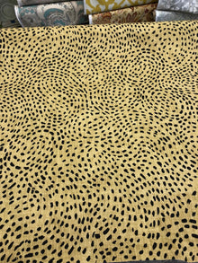  Pebbles Gold Cheetah  Home Accent Fabric by the yard