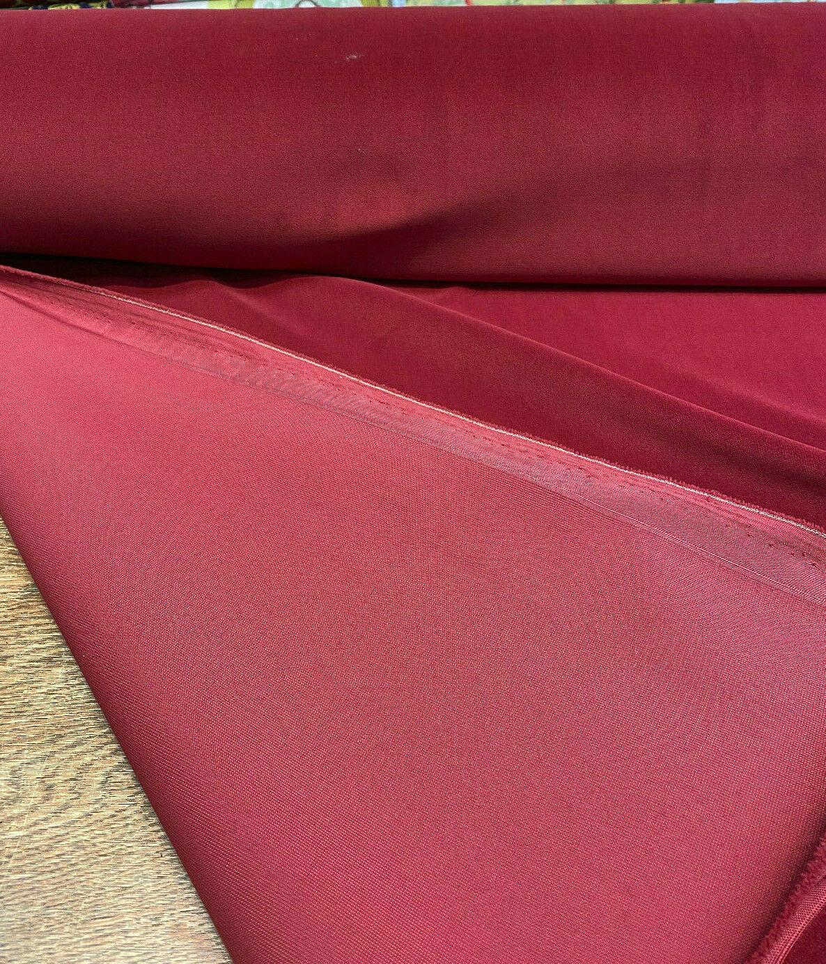 Charisma Velvet Velour Claret Red IFR 25 oz Drapery Fabric by the yard ...