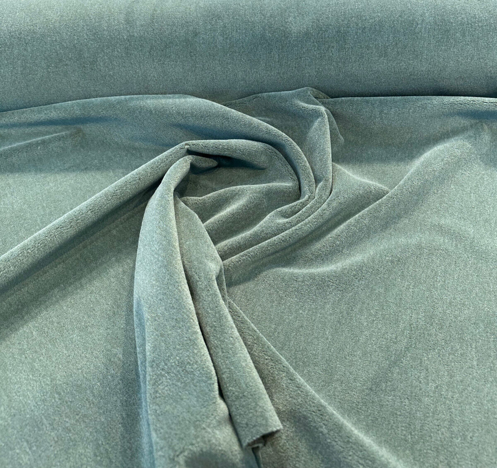 Italian Alpaca Jade Green Mario Sirtori Upholstery fabric By The Yard ...