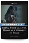 Using Your Client's Home as a Witness in Trial - On Demand CLE