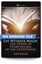 Lay Witness Magic: The Power of Storytelling in the Courtroom - On Demand CLE