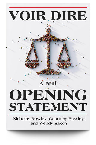 Voir Dire and Opening Statement print book