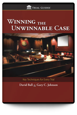 Winning the Unwinnable Case DVD