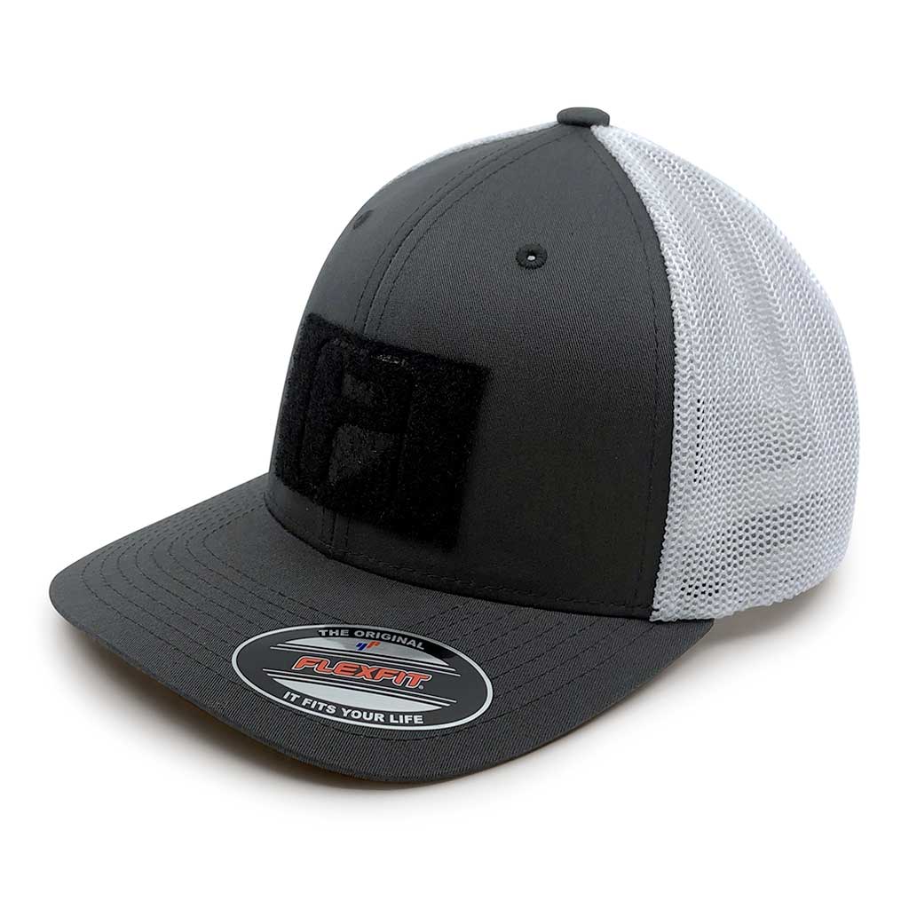 Melange Charcoal - Delta Carbon Flexfit Hat by Pull Patch