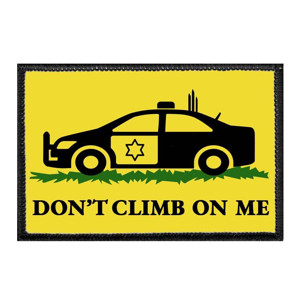 Don't Tread On Me - Toy Block - Removable Patch