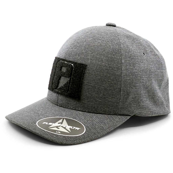 Black Patch Delta Flexfit Hat Premium Pull by -