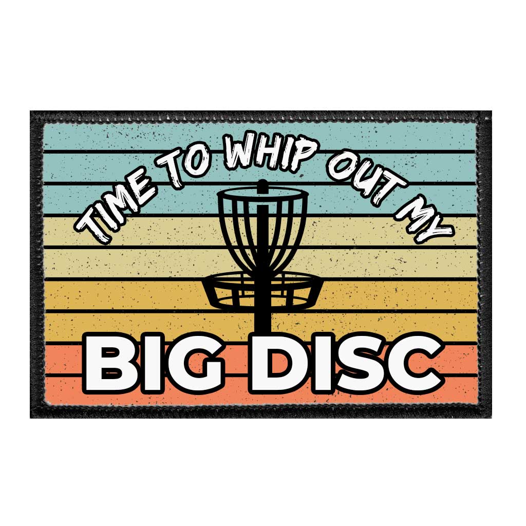 Grip It and Rip It Disc Golf Velcro Patch