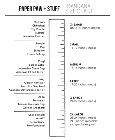 Corgi Size Chart