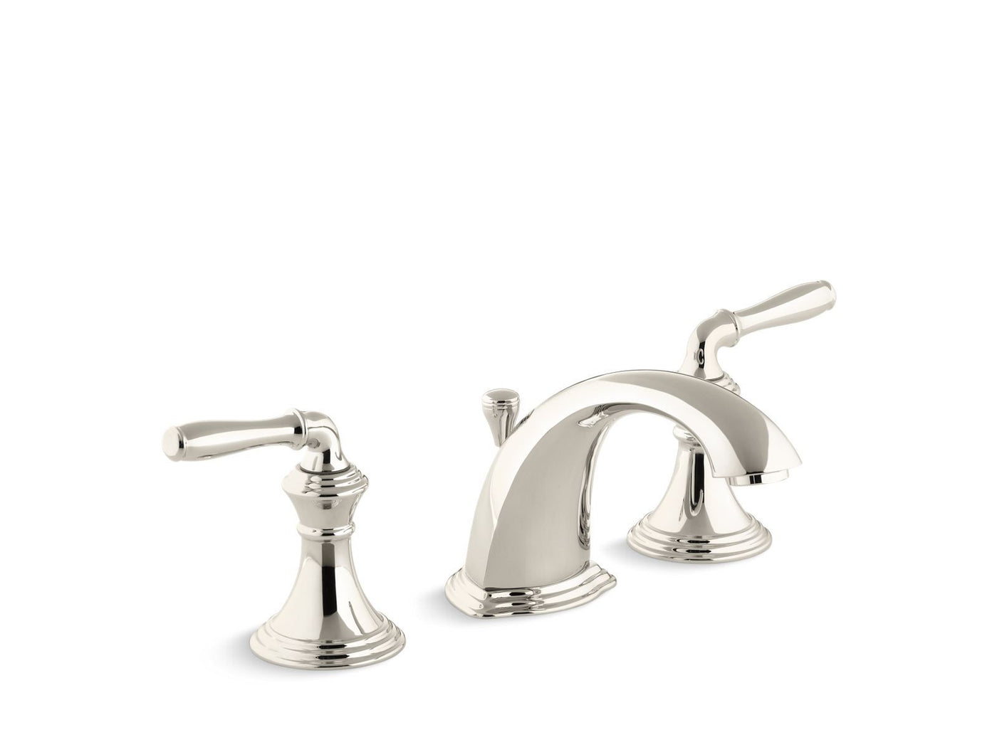 Devonshire Widespread Two Handle Bathroom Sink Faucet With Drain