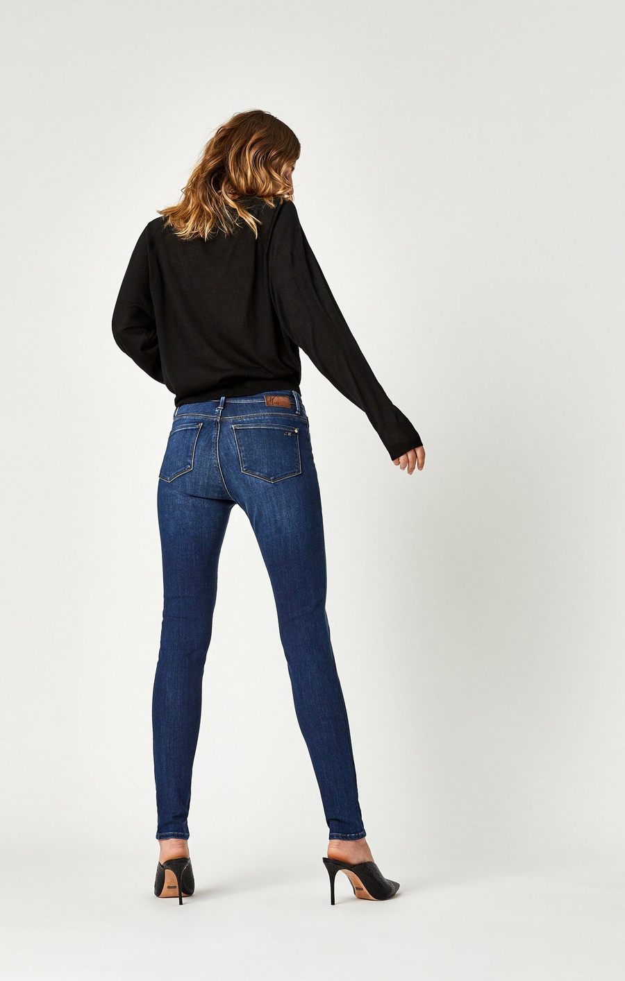 mavi alissa high rise super skinny