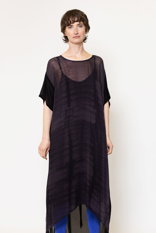 Dogma Dress (Replicant Print) Grey