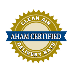 Whirlpool air purifier is AHAM certified