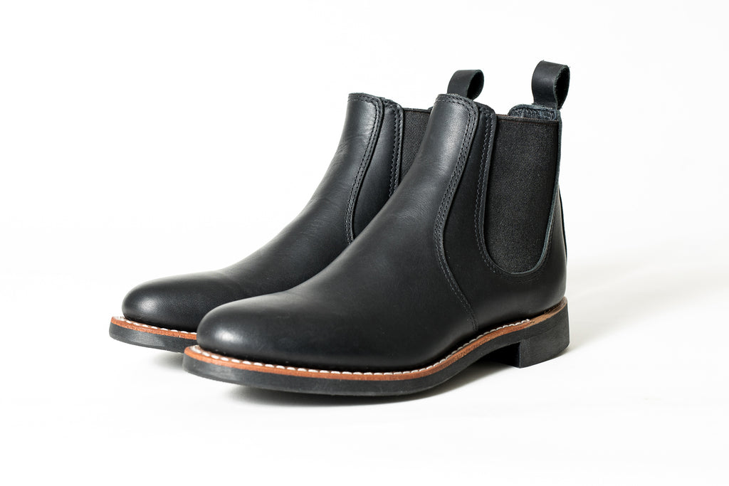 red wing chelsea boot black