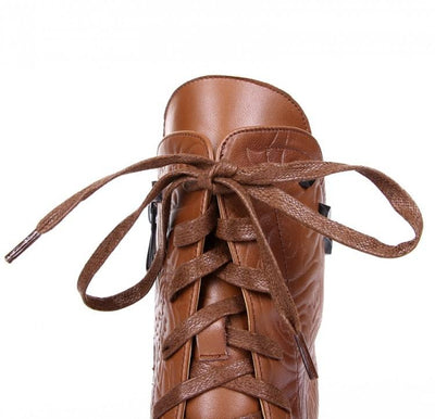 Fashion Cowhide short boots