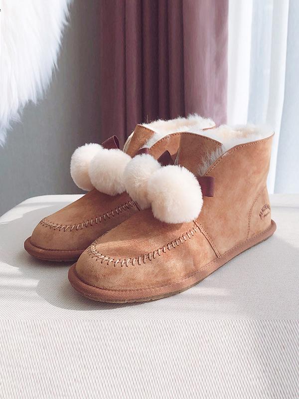 ugg boots with fur on top