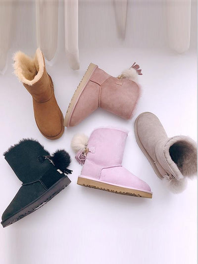 ugg boots with fuzzy balls