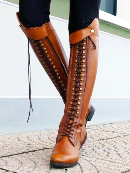 vintage knee boots