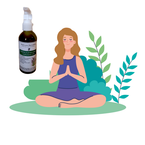 lavender oil for meditation