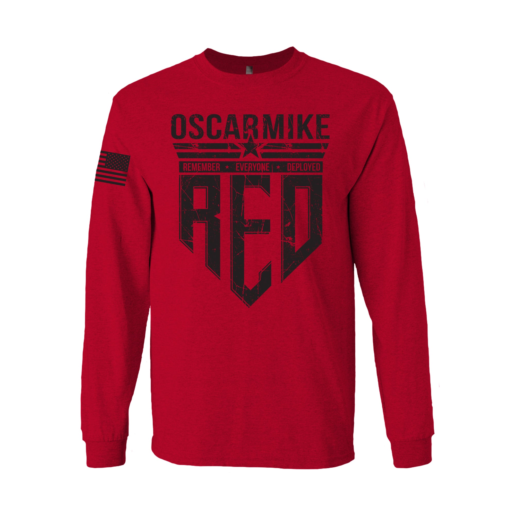 Pray Wear Red Friday - Sudadera con capucha militar cristiana con  cremallera, Rojo, S