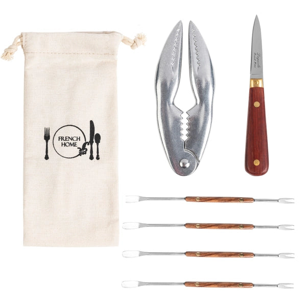 French Home 6-Piece Essential Seafood Utensil Set