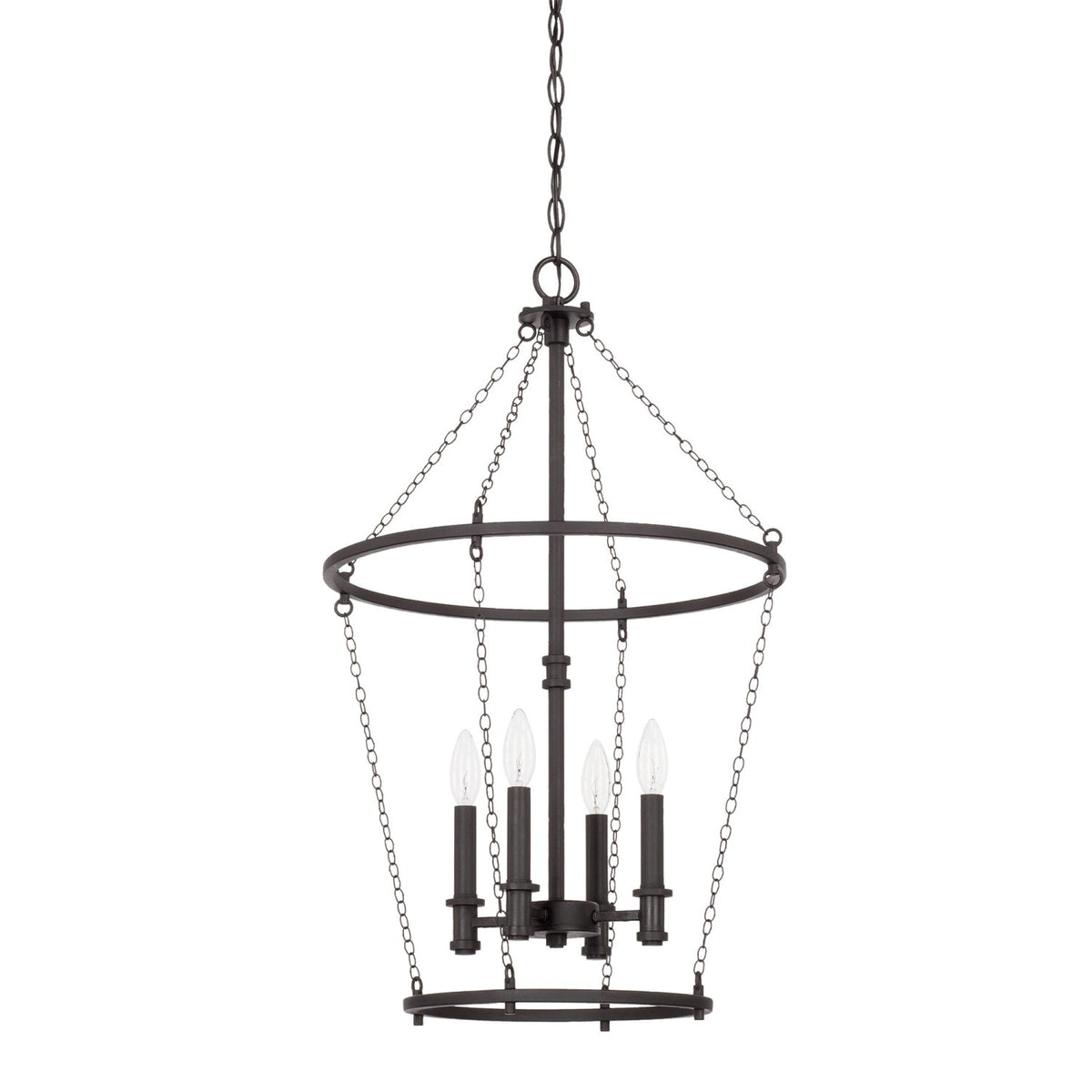 Capital Lighting - 528742BI - Four Light Foyer Chandelier ...