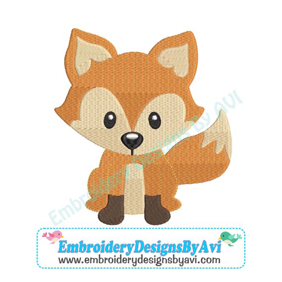 Download Fox Machine Embroidery Design | Embroidery Designs By AVI