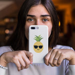 Happy Pineapple Phone Case (White) - Happy Pineapple Co.