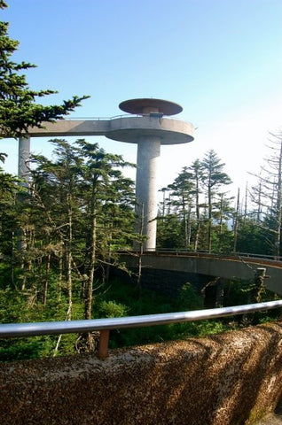 Clingman's Dome observation tower