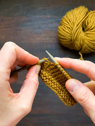 M1 knitting stitch tutorial