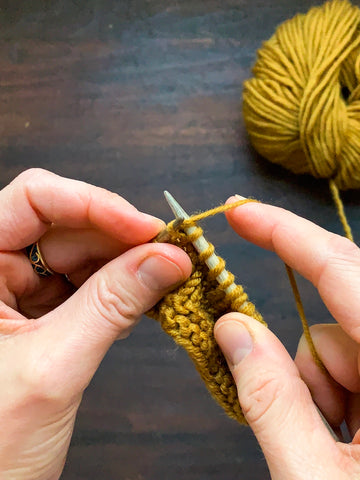 How to M1 knitting stitch increase