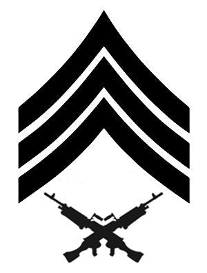 Machine Gunner Rank Insignia Decal – Goons Up